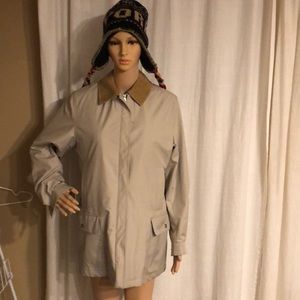 Lightly used Burberry jacket women’s size large